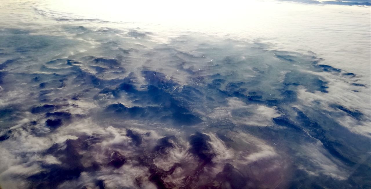 AERIAL VIEW OF CLOUDS