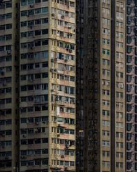 Full frame shot of residential buildings