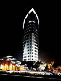 Low angle view of modern buildings