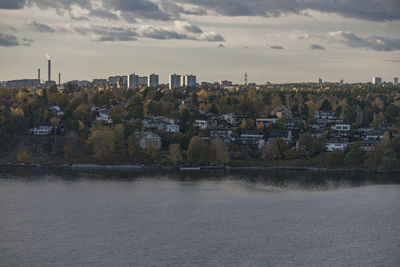 Buildings in city