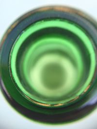 Close-up of object over black background