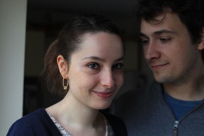 Portrait of young couple