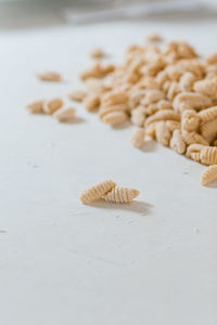 Close-up of food on table