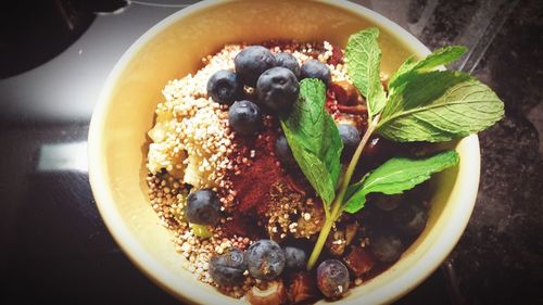 Close-up of food in bowl