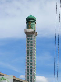 Low angle view of building against sky