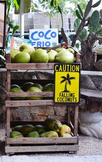 Various fruits for sale in market