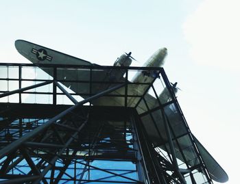 Low angle view of building against sky