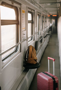 Interior of subway