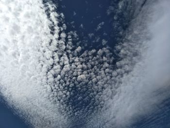 Close-up of water against sky