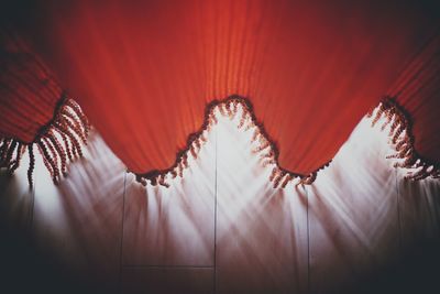 Close-up of curtain