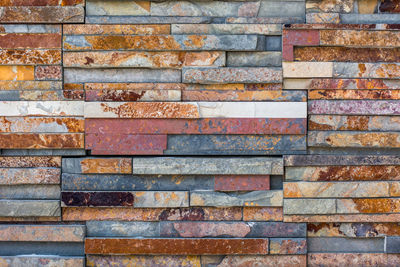 Full frame shot of brick wall