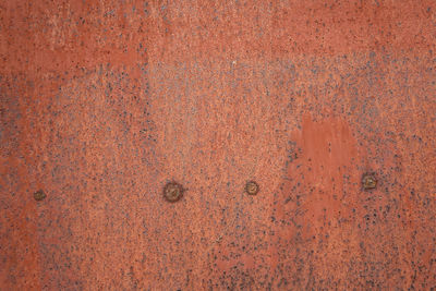 Full frame shot of rusty metal