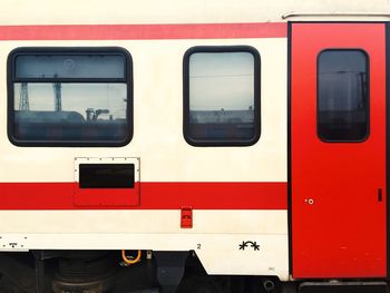 Full frame shot of train