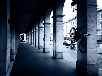 Corridor of building