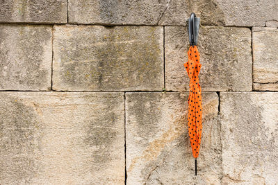 Brick wall with brick wall