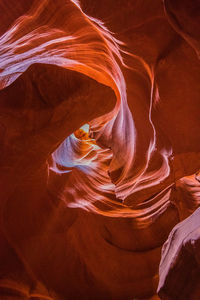 View of rock formation