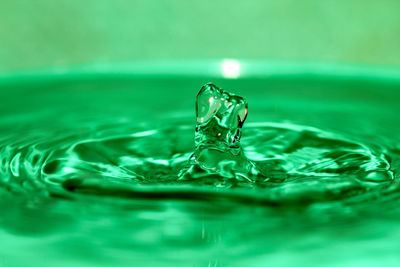 Close-up of water splashing