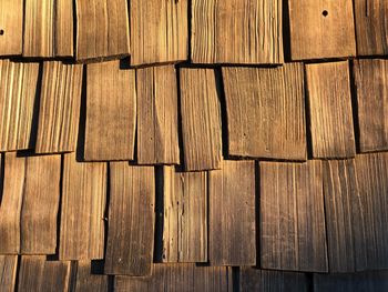 Full frame shot of hardwood floor