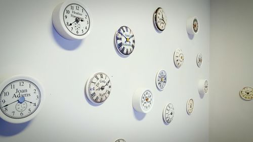 Close-up of clock