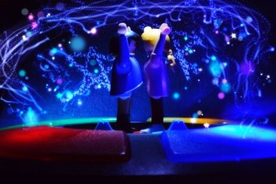 illuminated