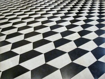 Full frame shot of tiled floor