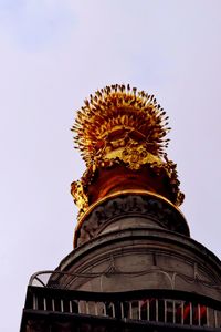 Low angle view of statue