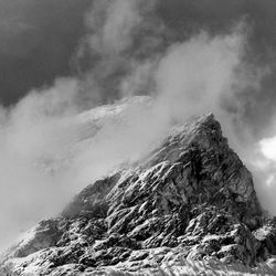 Scenic view of mountain against sky