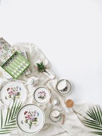 Close-up of food on table