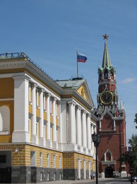 Low angle view of building against sky