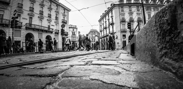 Street amidst buildings in city