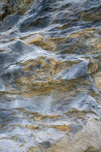 Full frame shot of rocks in river