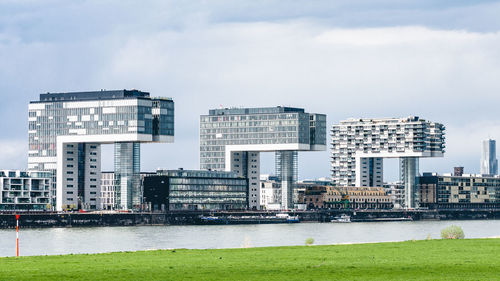 View of cityscape against sky