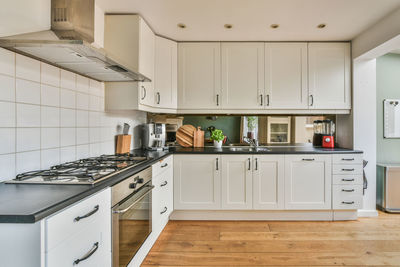 Interior of kitchen