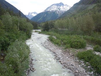 Scenic view of mountains