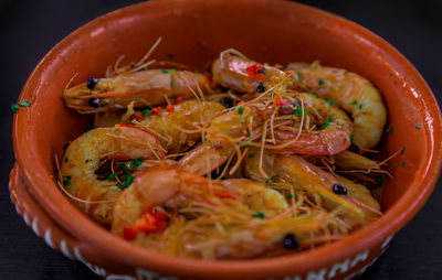 Close-up of food in bowl