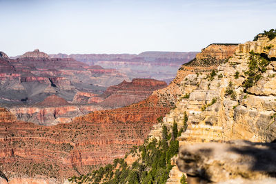 Scenic view of mountain against sky