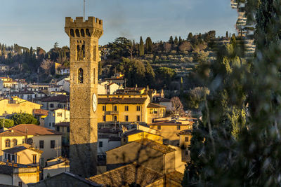 Buildings in city