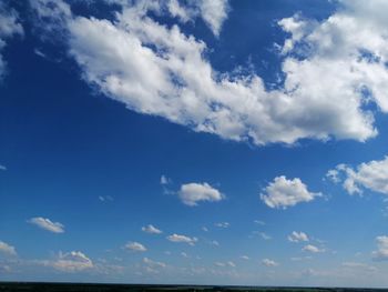 Low angle view of clouds in sky