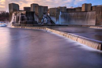 View of city at waterfront