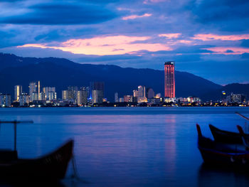 Sunset at george town,penang 