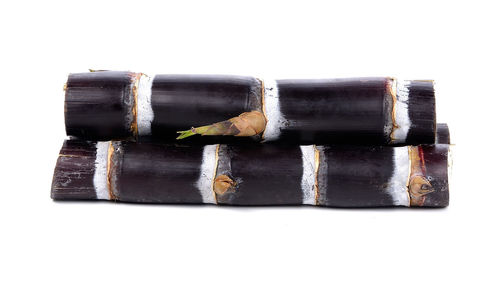 Close-up of ice cream against white background