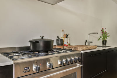 Interior of kitchen