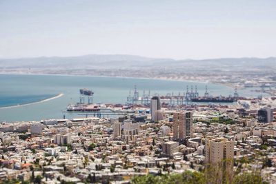 Aerial view of cityscape