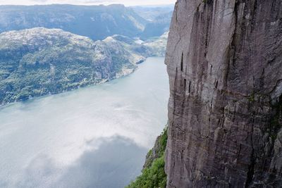 Scenic view of mountains