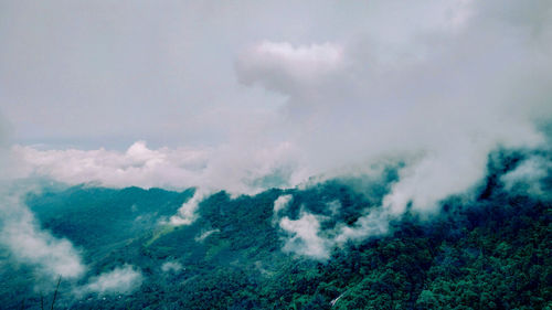 Scenic view of cloudscape against sky