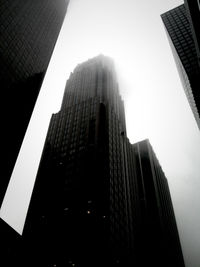 Low angle view of modern building