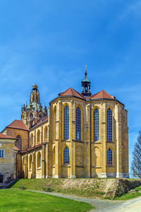 Church of the assumption of the virgin mary in abbey of kladruby, czech republic