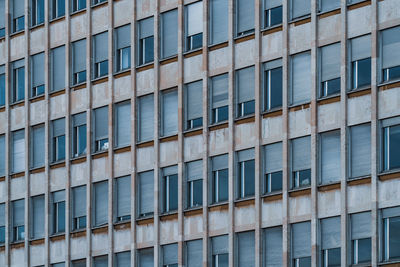 Full frame shot of modern building