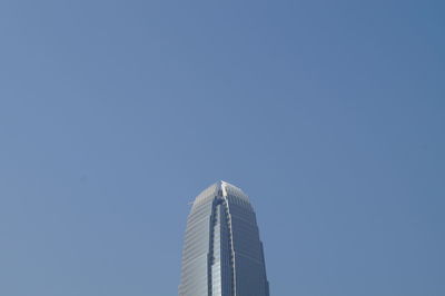 Low angle view of blue sky