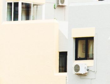 Close-up of house window